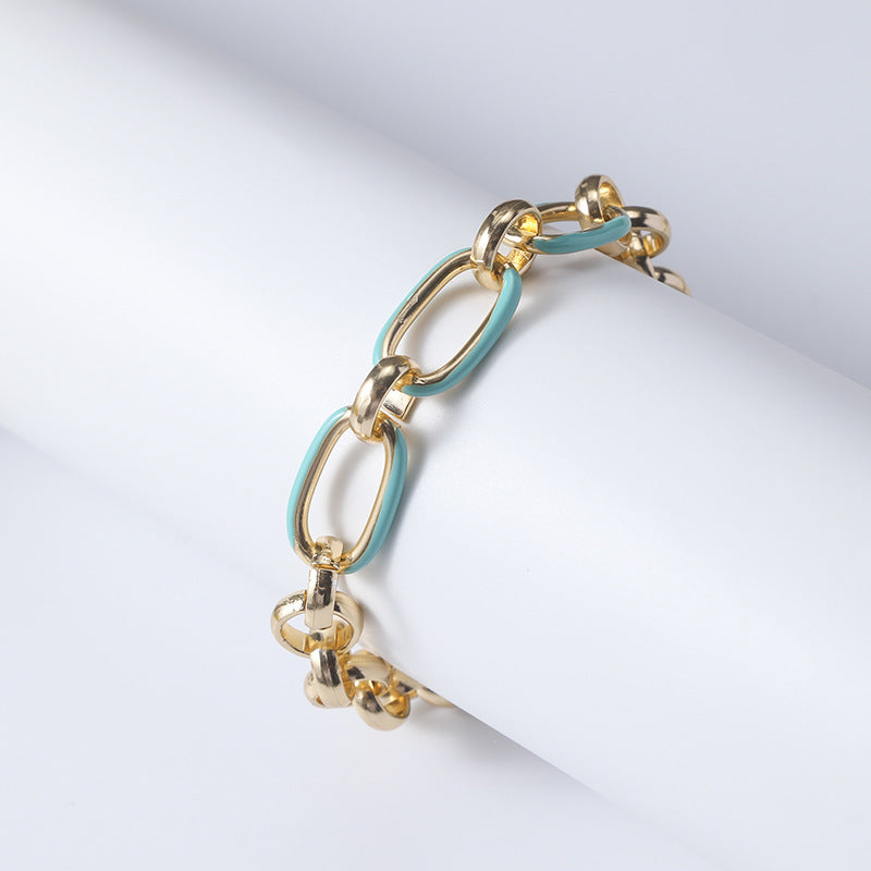 Wholesale All-Match Thick Chain Bracelet
