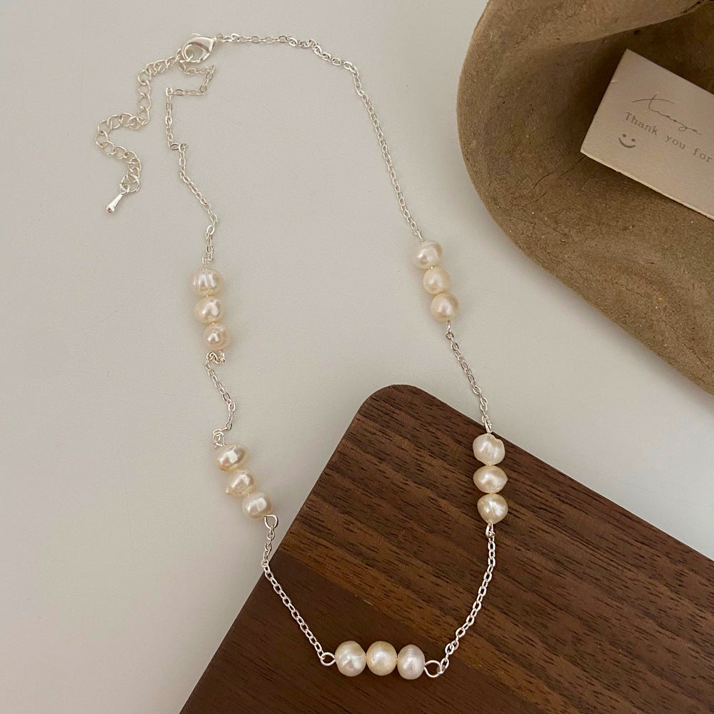Wholesale  natural freshwater pearl pendant necklace