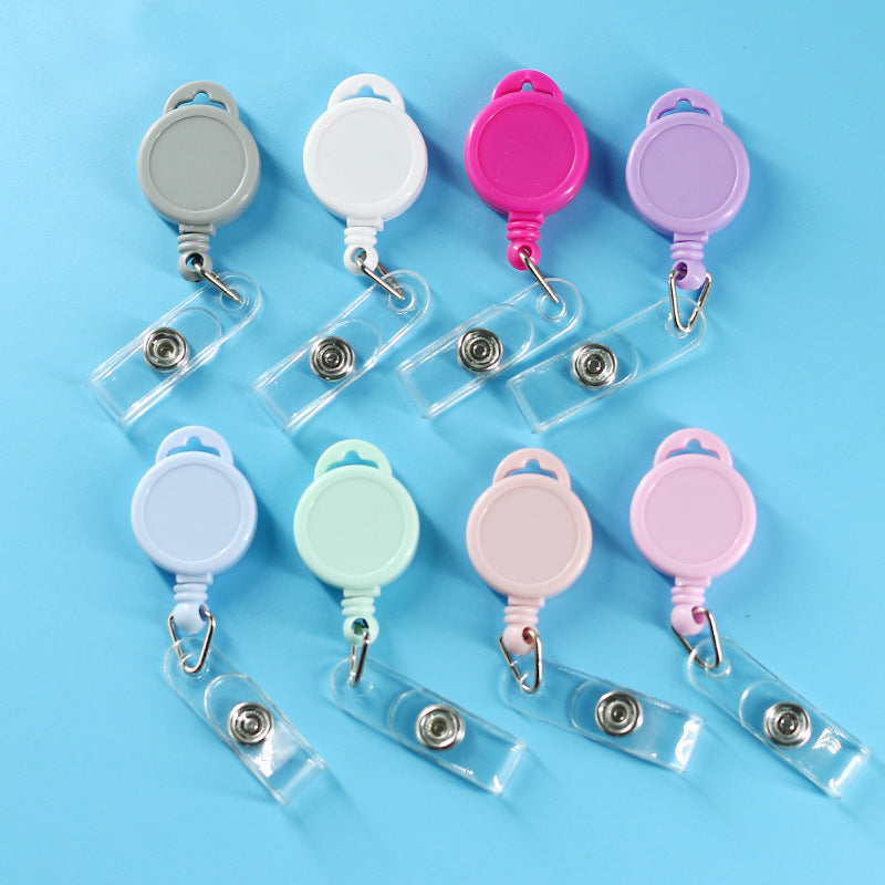 Wholesale 10pcs Badge Reels Retractable Keychains ACC-KC-YuHui003