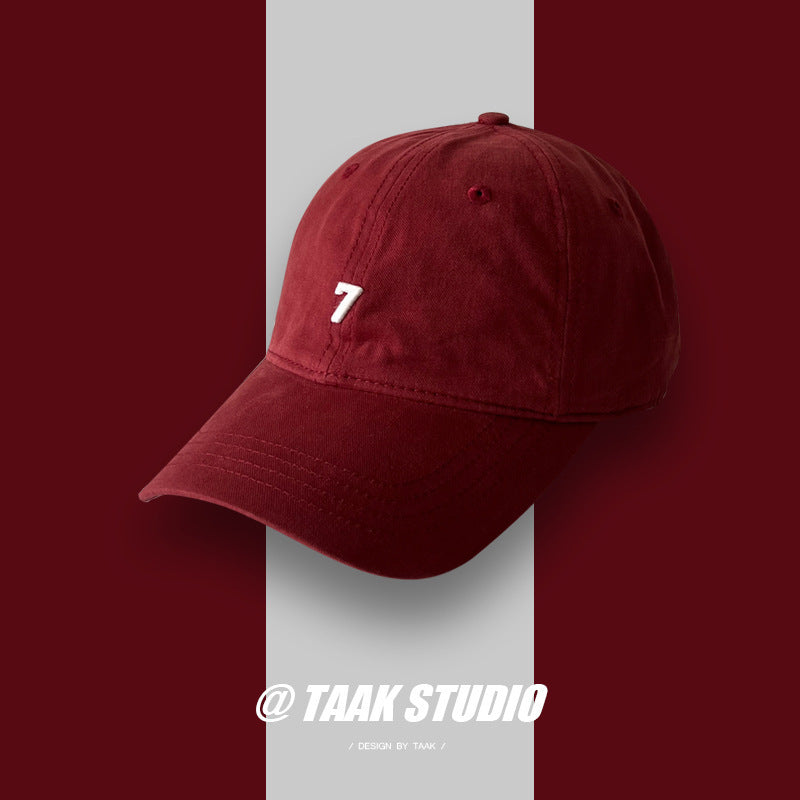 Wholesale Summer Number 7 Embroidered Baseball Cap Hat ACC-HT-UOSU002