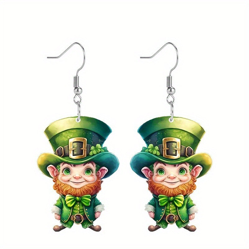 Wholesale St. Patrick's Day  Acrylic Earrings