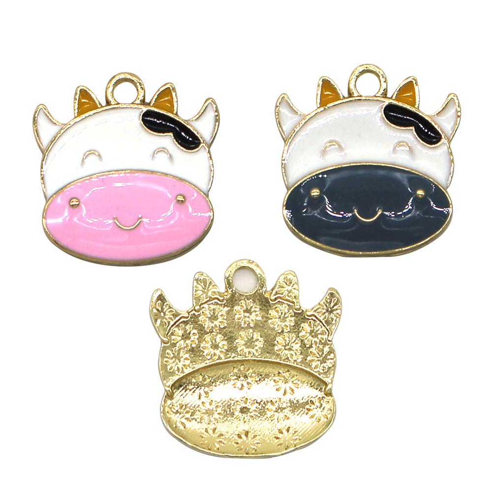 Wholesale Cute Cartoon Enamel Zinc Alloy Pendant