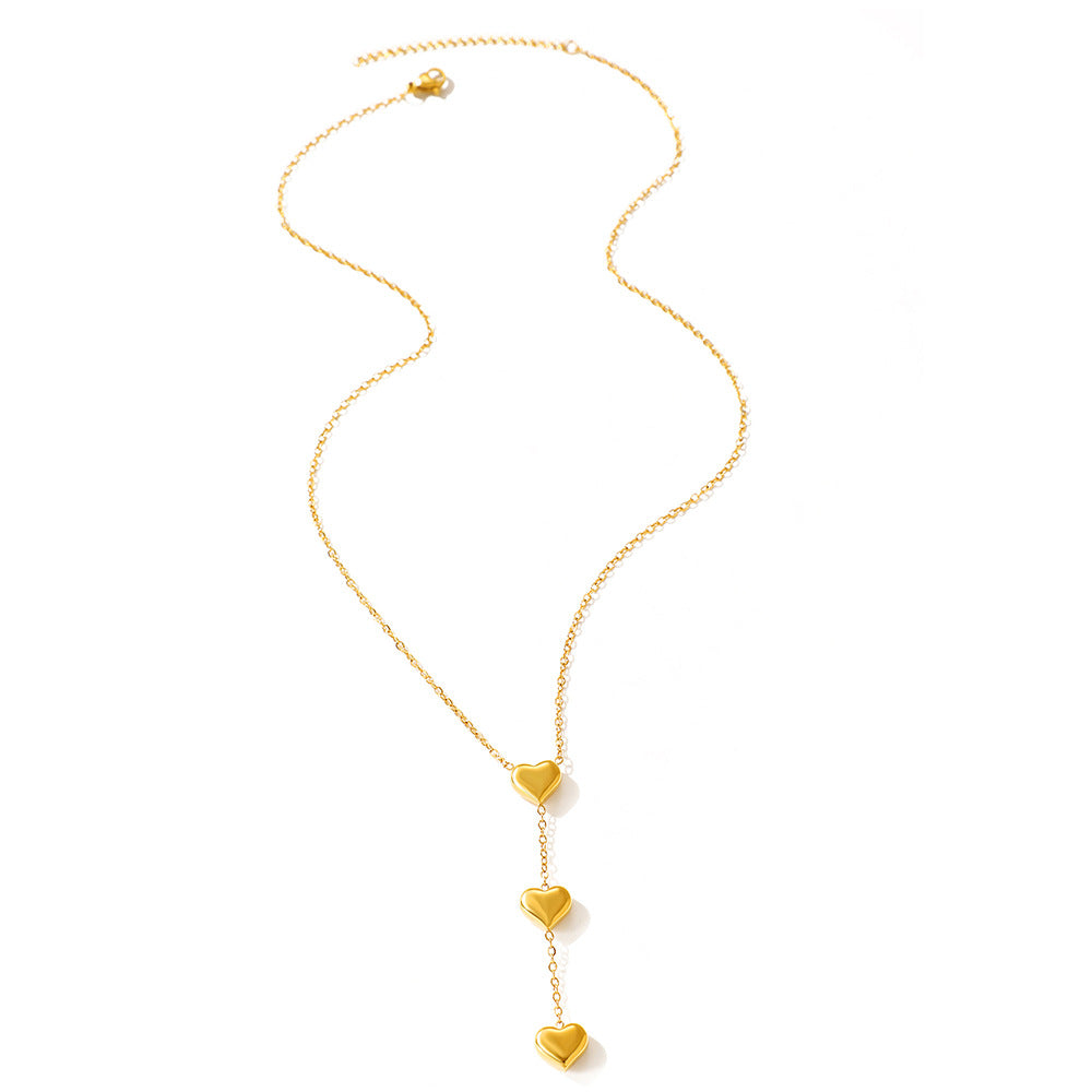 Wholesale Stainless Steel Heart Pendant Necklace