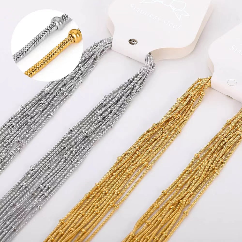 Wholesale Stainless steel chain necklace