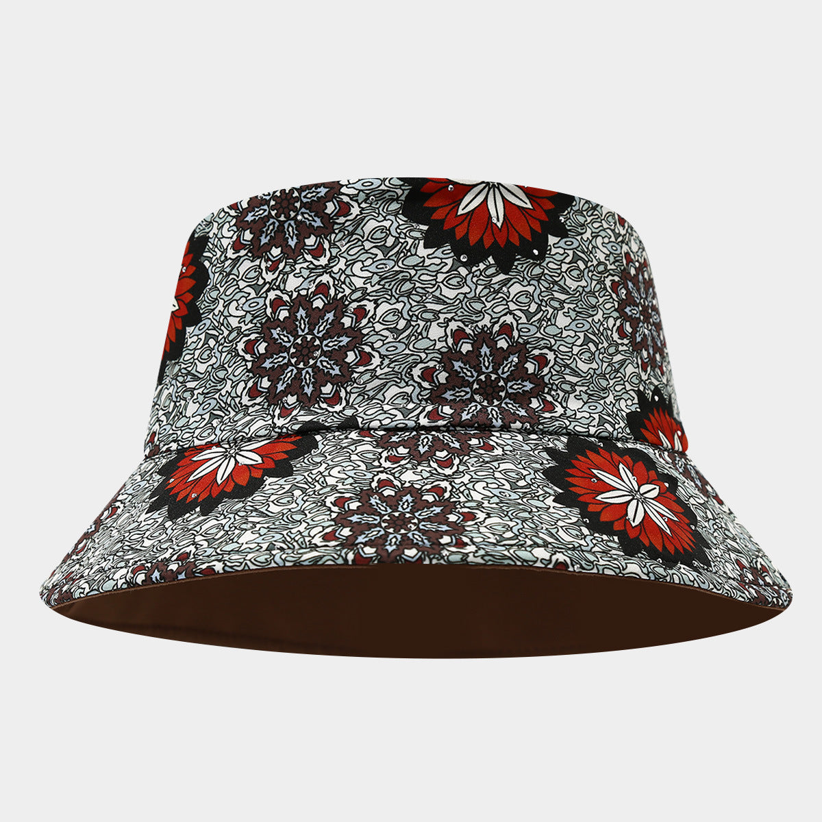 Wholesale Bohemian style pattern retro hot diamond double-sided fisherman hat