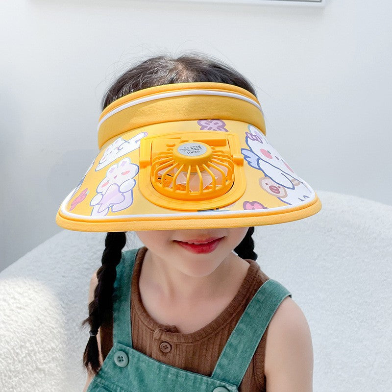 Wholesale Children's Sun Hat Large Brim Casual Cartoon Hat ACC-KH-JiaRong001