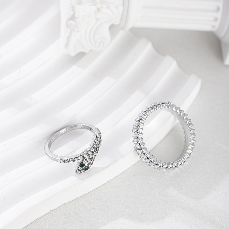 Wholesale Snake-shaped Diamond Ring