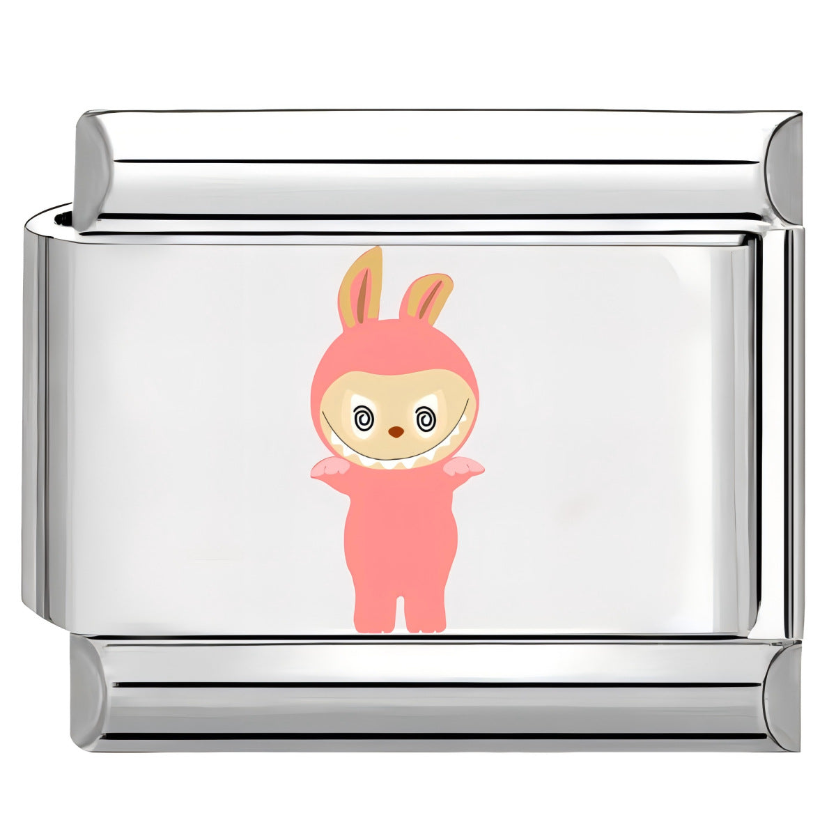 Wholesale 10pcs Italian Charm Bracelet 9mm DIY Splicing Cartoon Cute Stainless Steel Composable Bracelet