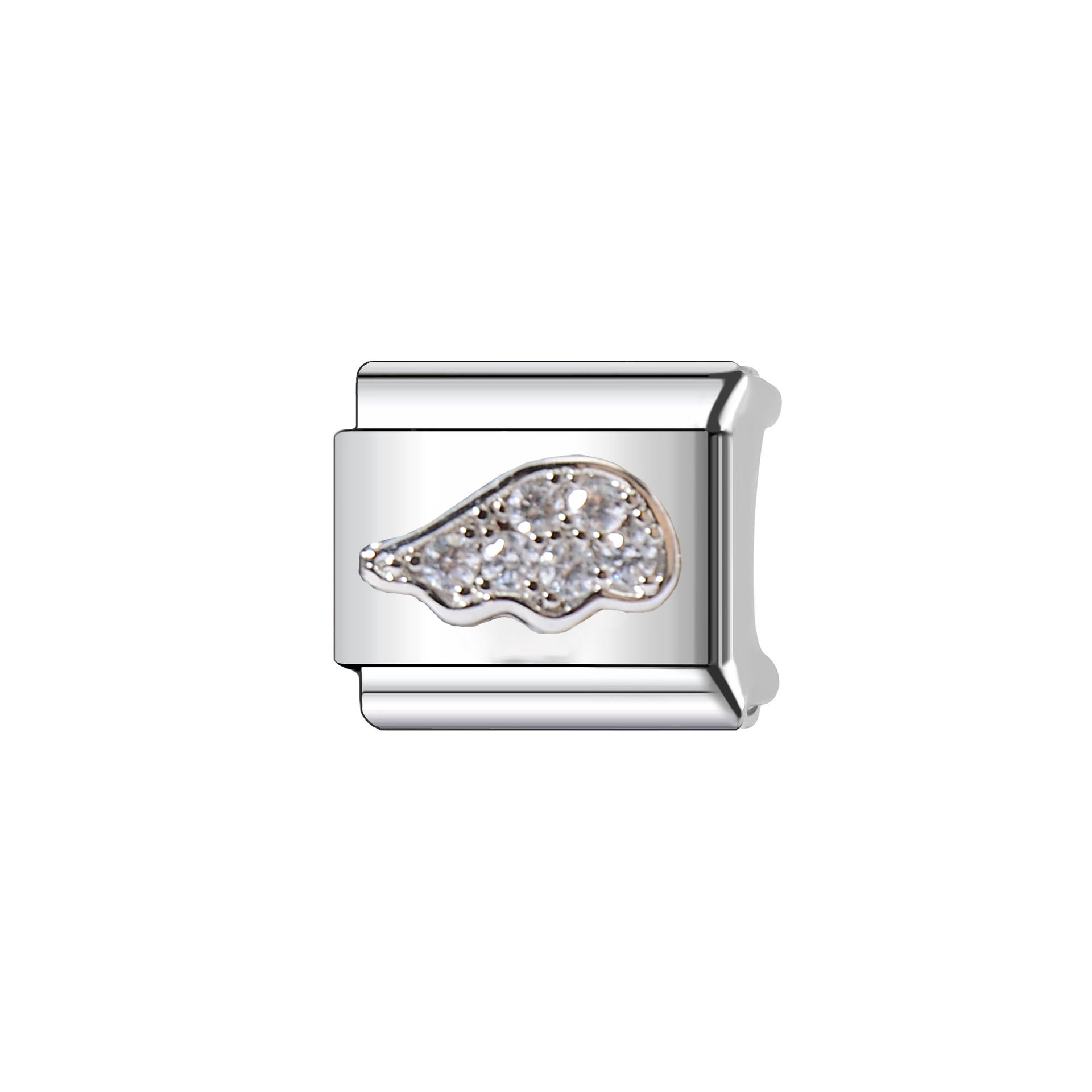 Wholesale Italian Charm Bracelet 9mm DIY Splicing Plant Cute Stainless Steel Composable Bracelet