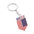 Wholesale  Independence Day Keychain American Flag Love Keychain