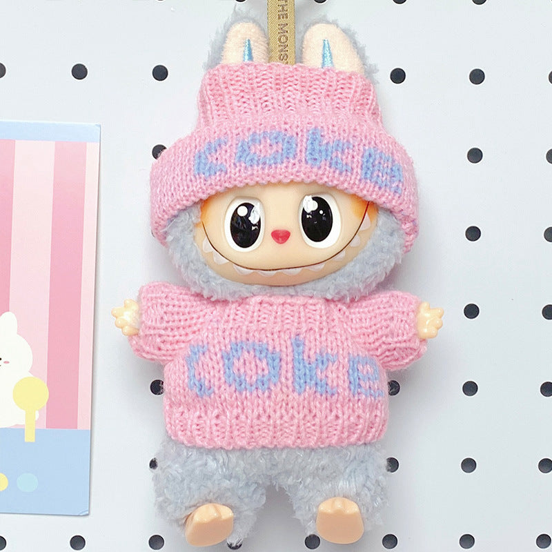 Wholesale Cute cartoon mini doll clothes