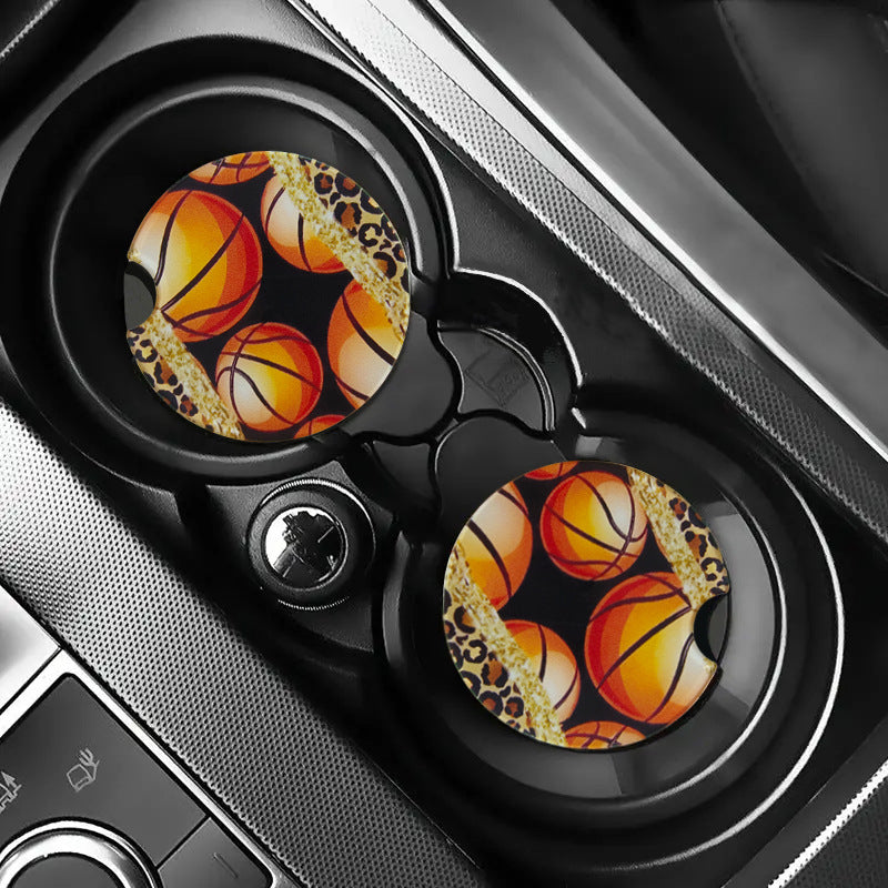 Wholesale Western Sports Style Independence Day Owl Acrylic Coasters Cup Accessories ACC-CA-YiTian001