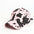 Wholesale Cartoon cow print leopard  baseball cap