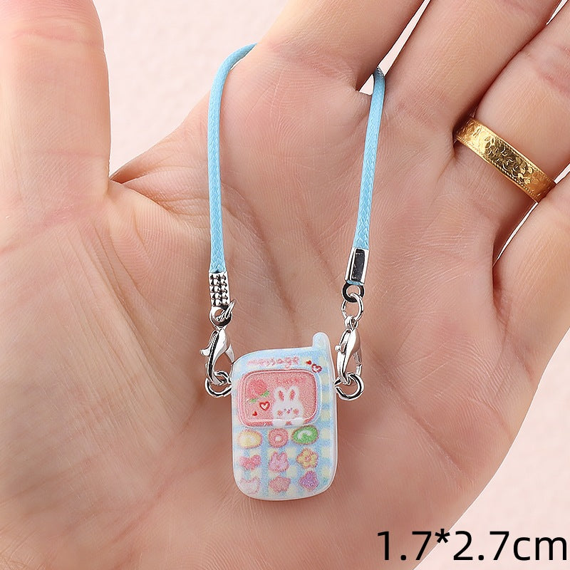 Wholesale Cute cartoon mini mobile phone doll accessories