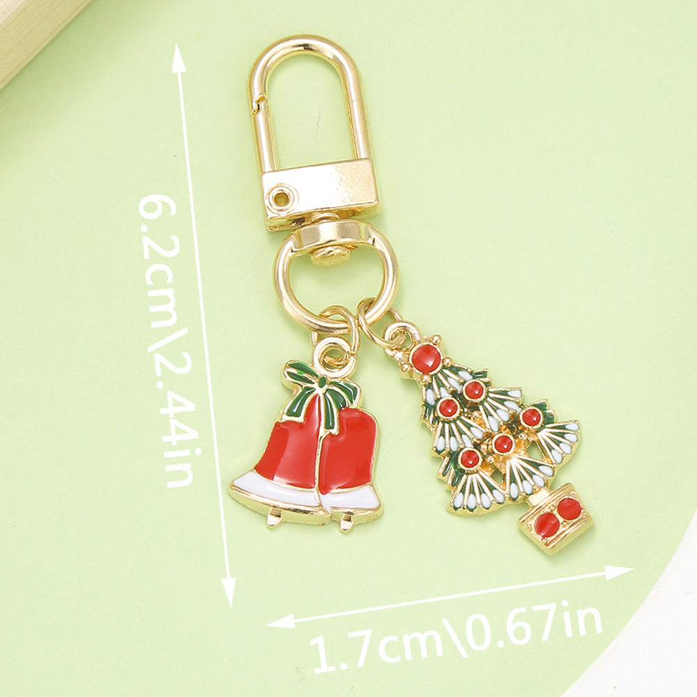 Wholesale Cute cartoon Christmas keychain