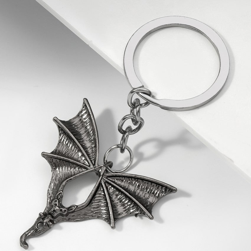 Wholesale Gothic Alloy Bat Keychains ACC-KC-RongR074