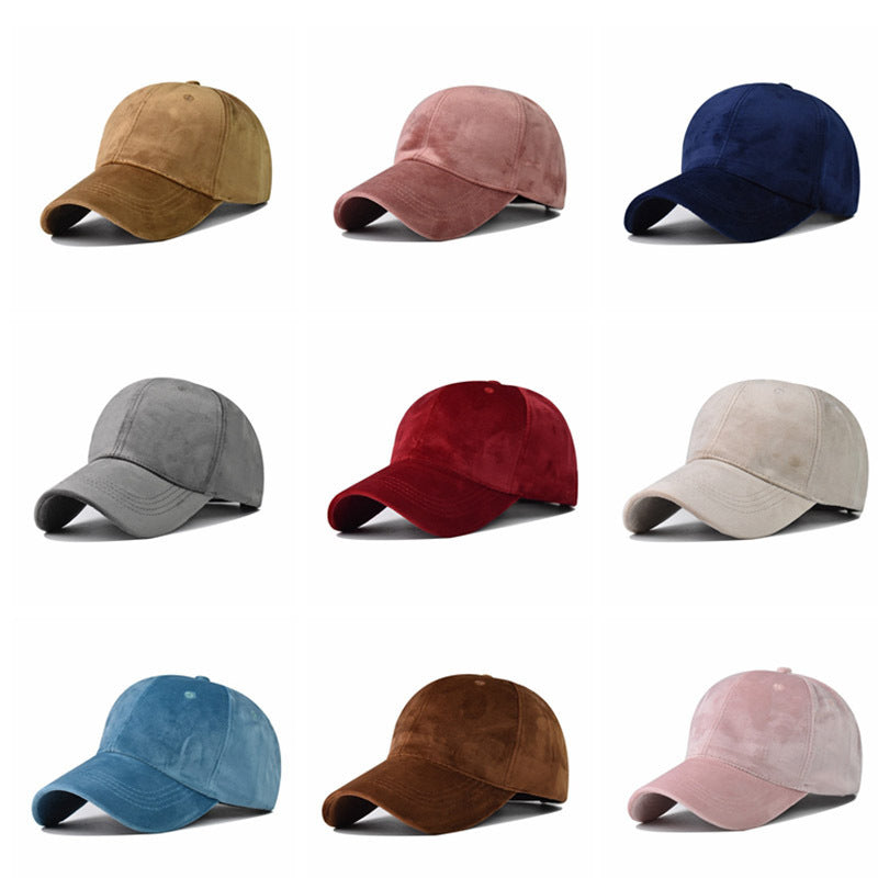 Wholesale Stylish Chenille Baseball Cap Solid Color Outdoor Sun Hat Adjustable Summer Fashion Accessory Boutique Resale