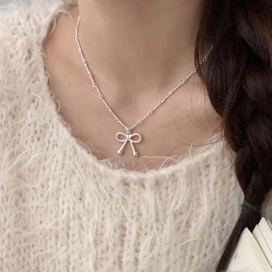 Wholesale Bow Necklace Creative Necklaces Choker Necklace ACC-NE-ANL001