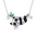 Wholesale Fashion  Personalized Little Panda Necklace