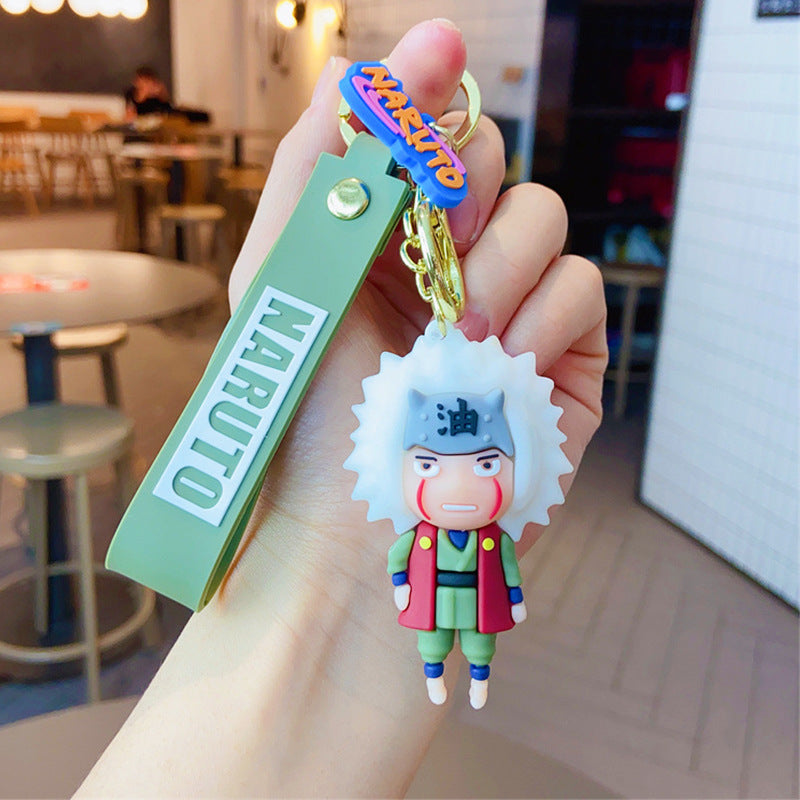 Wholesale Cartoon Anime PVC Soft Glue Keychain Cute Keychain ACC-KC-ErLu016