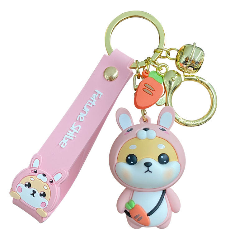 Wholesale  Cartoon Zodiac Rabbit Cute Keychain