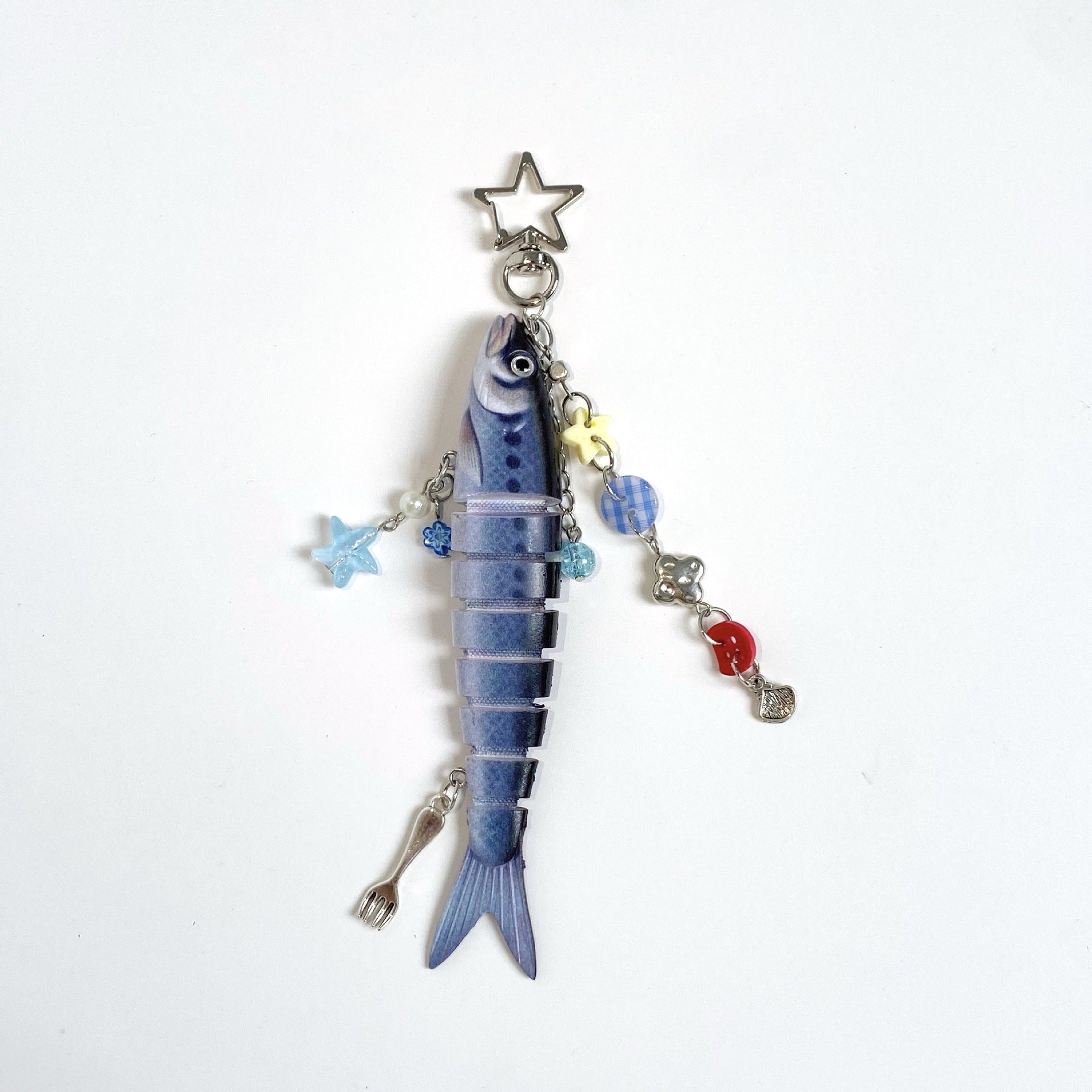 Wholesale marine small fish keychains