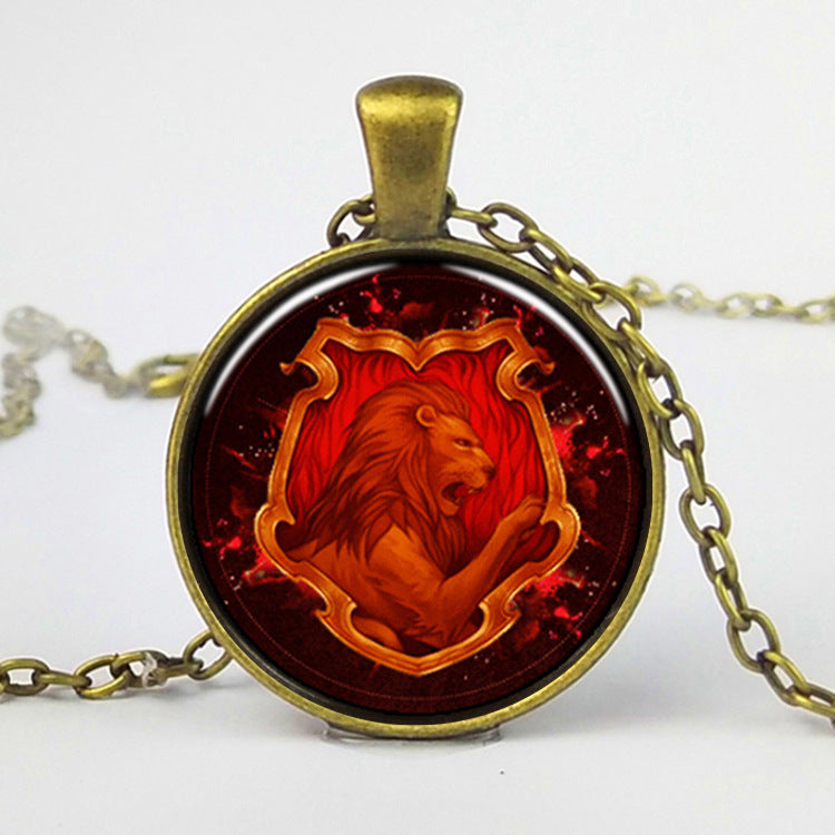 Wholesale Cartoon Time Gem Necklaces Sweater Chain ACC-NE-QX001