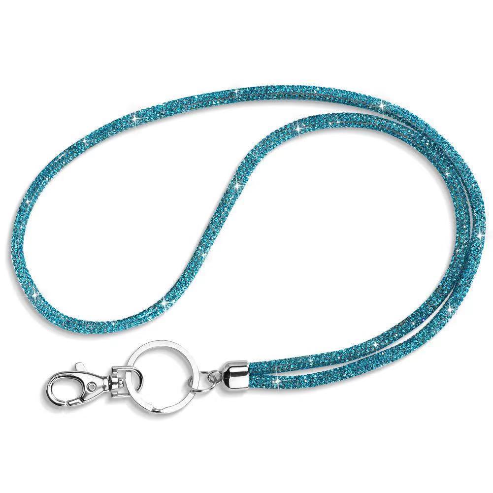 Wholesale Rhinestone Crossbody Lanyard Keychain ACC-KC-LingYu002