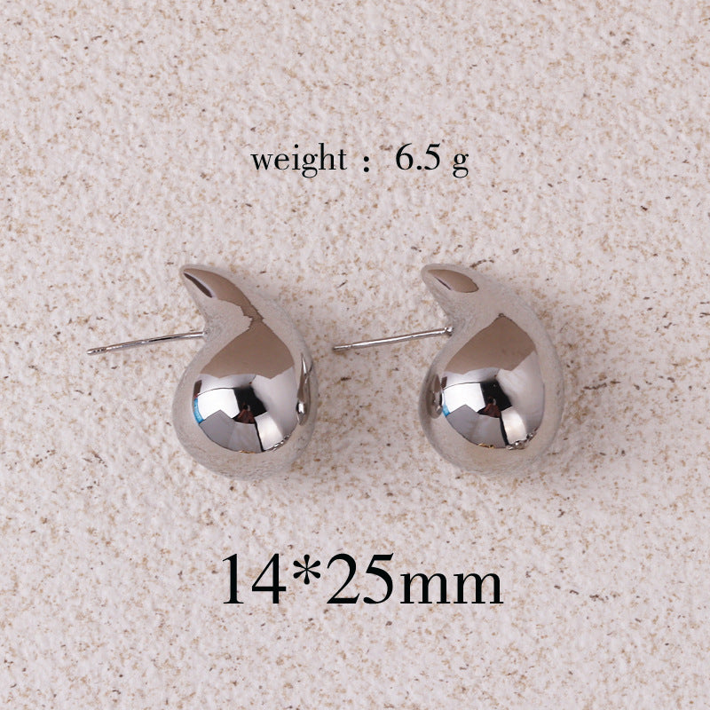 Wholesale Melon Seeds Water Drop Pepper Earrings Ear Studs ACC-ES-Ruib001