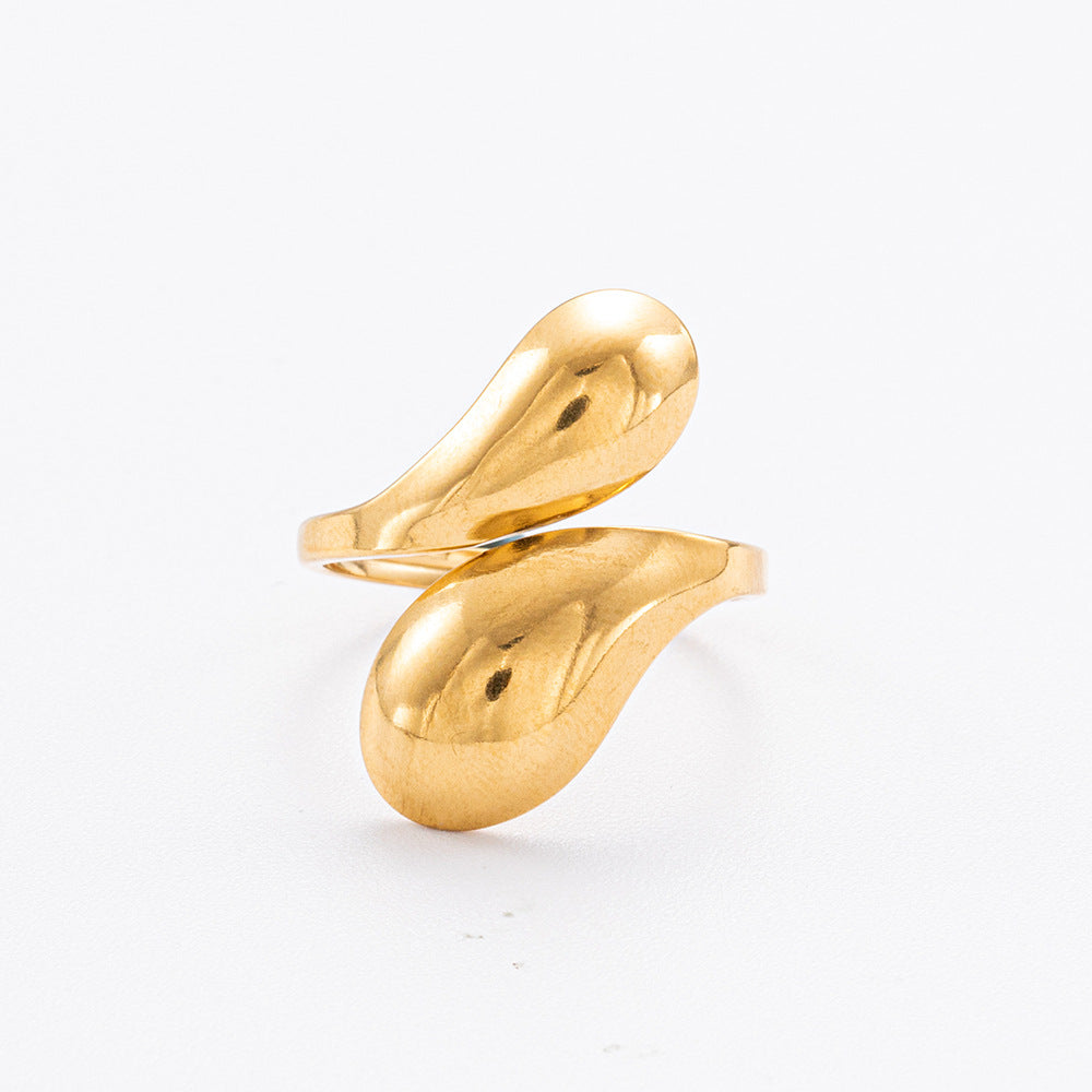 Wholesale Stainless Steel Electroplated 18K Gold Adjustable Rings ACC-RS-LLT009