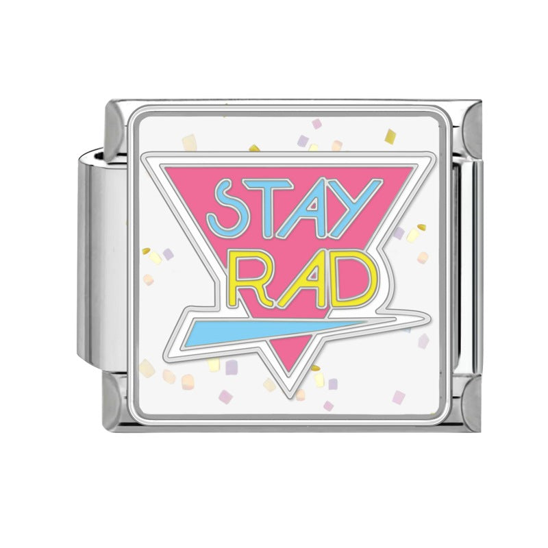 Wholesale  Italian module splicing bracelet disassembly elastic bracelet DIY Charms