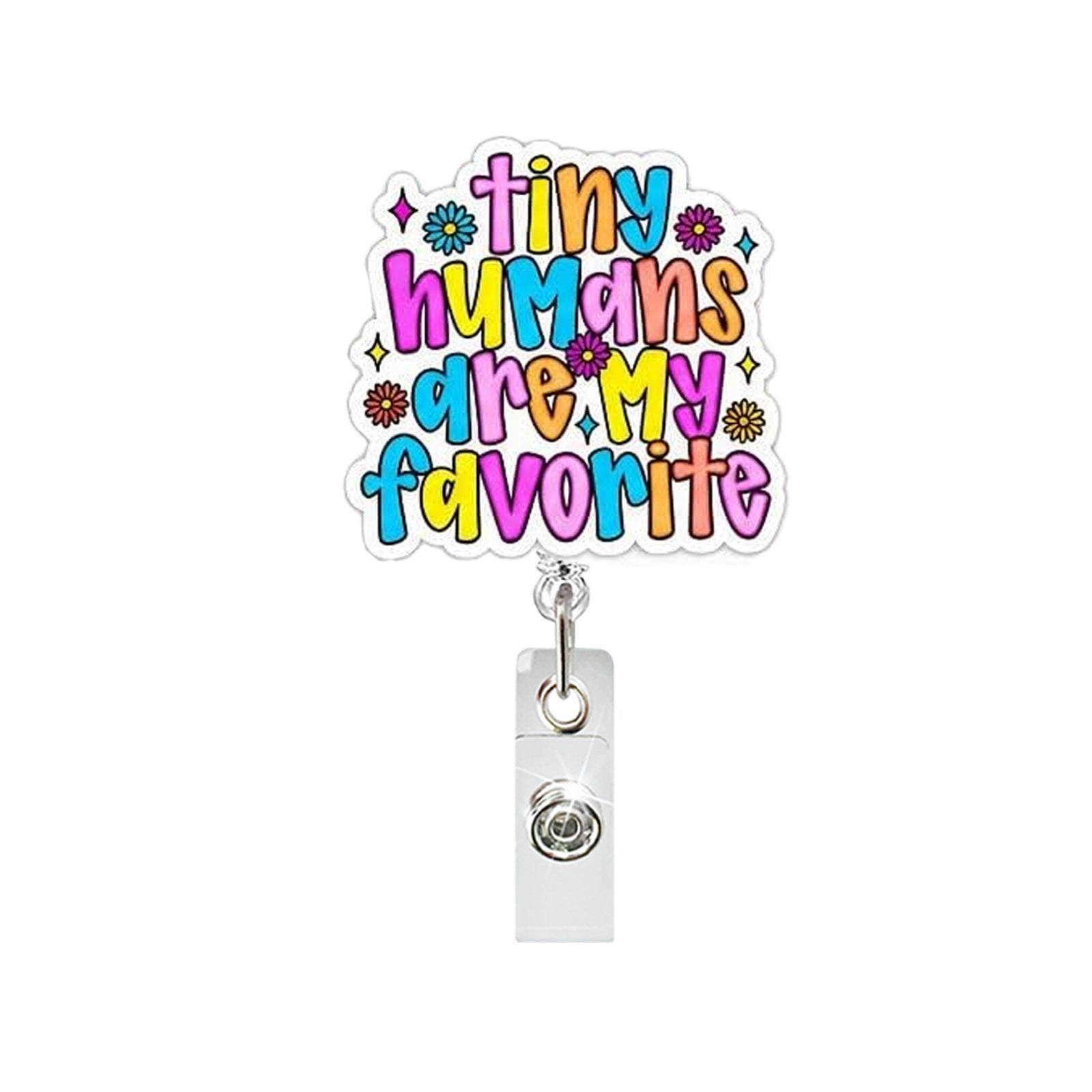 Wholesale Animal Pattern ABS Retractable Badge Reel 65cm ID Card Holder Boutique Resale