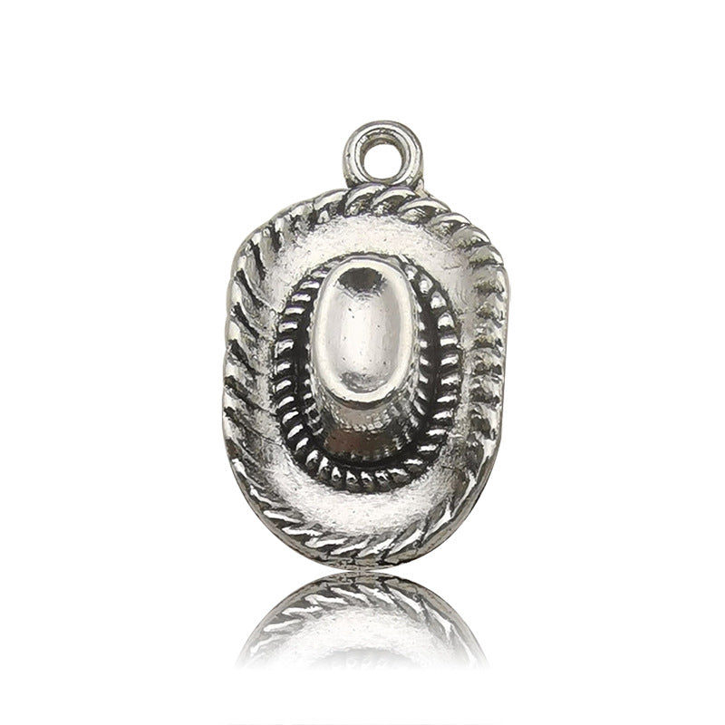 Wholesale Alloy Western Cowboy Series Gun Boots Bracelet Necklace Pendant Accessories