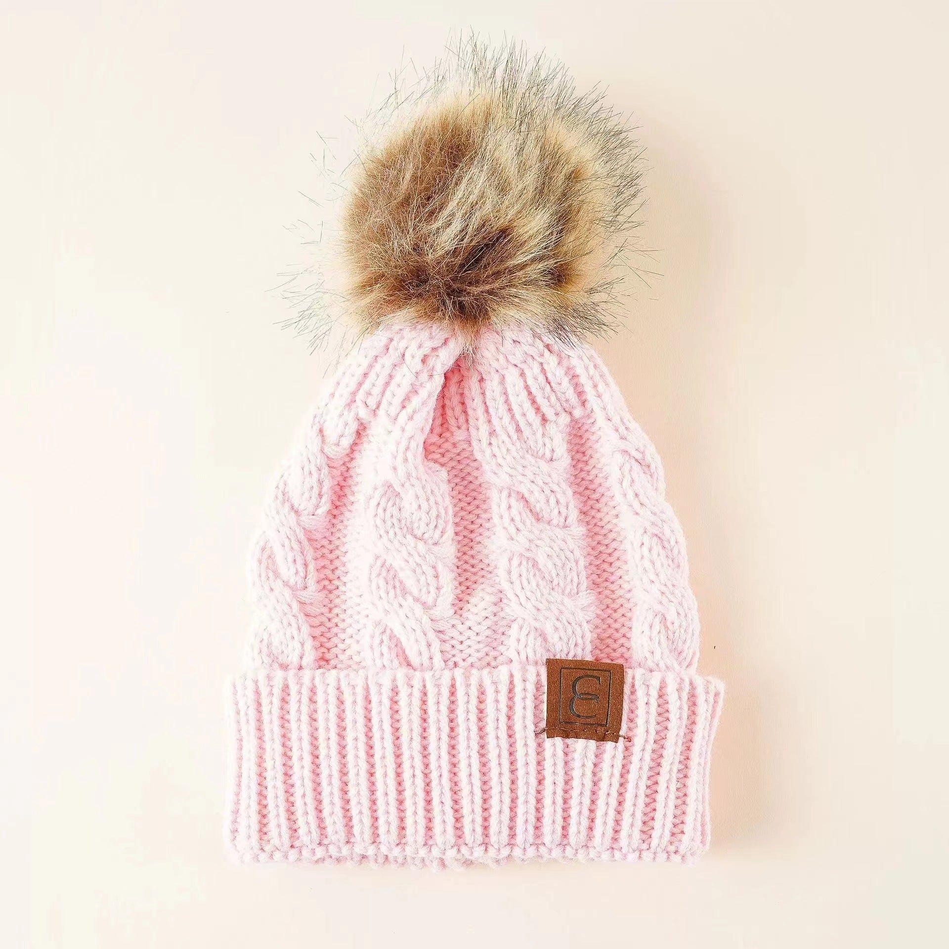 Wholesale Autumn Wool Ball Knitted Hat ACC-HT-Suli004