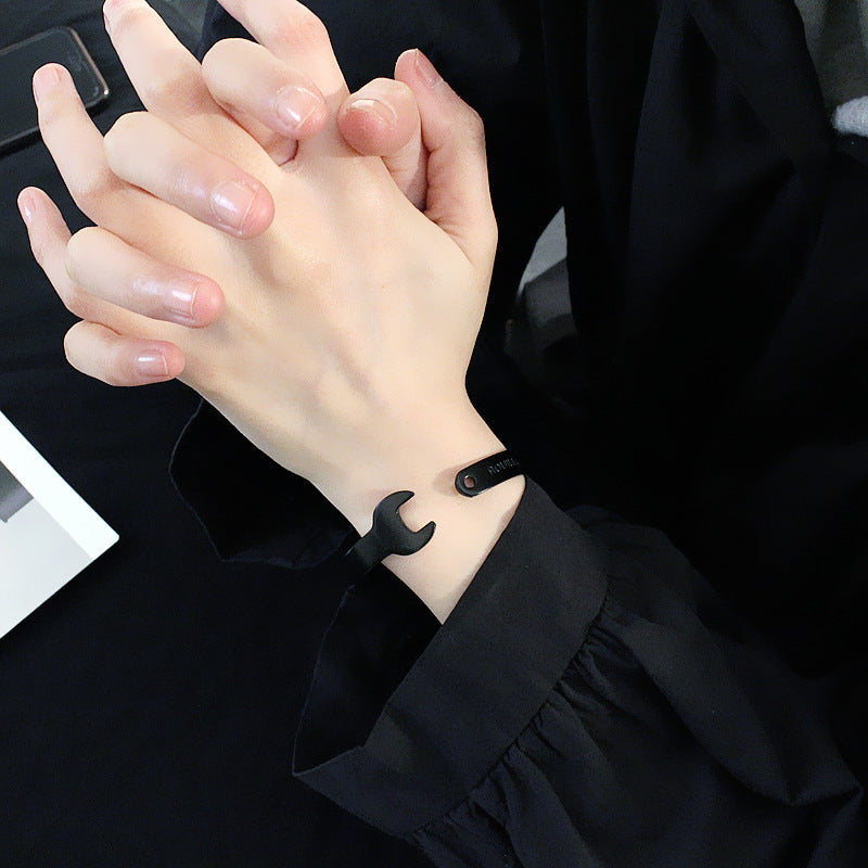 Wholesale Wrench Retro All-match Ring