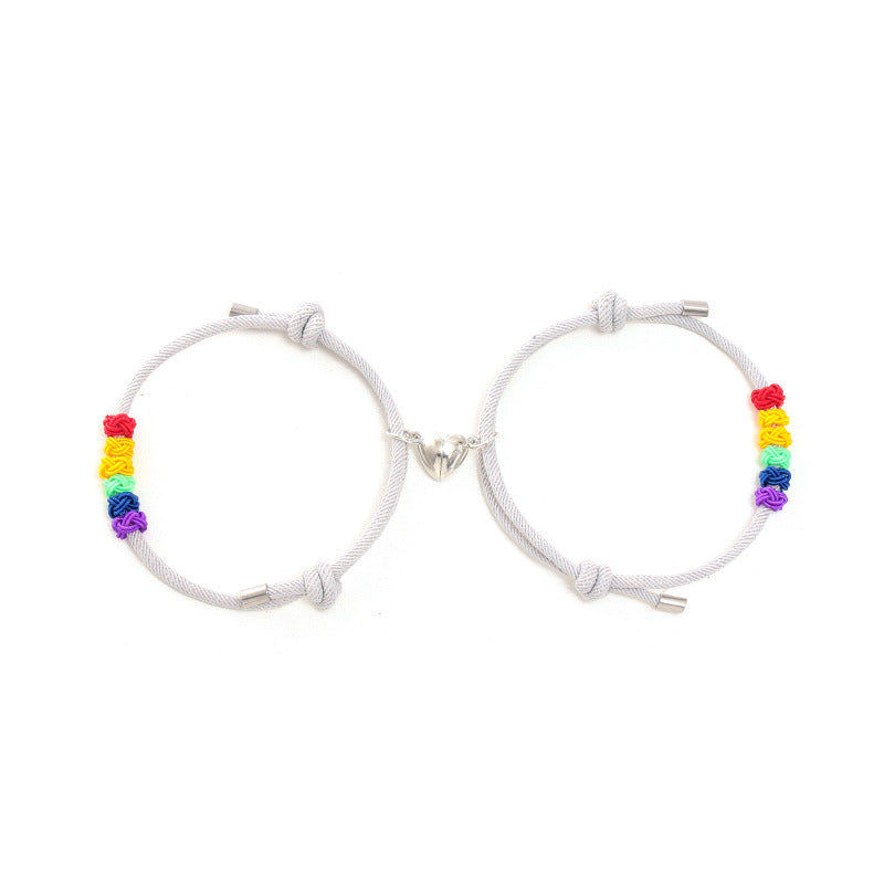 Wholesale  love magnet couple bracelet