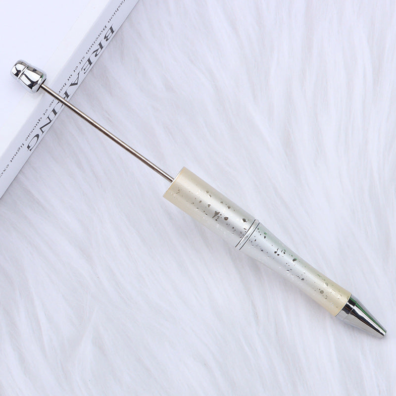 Wholesale 5pcs Beadable Pens Starry Sky UV Electroplating Gradient DIY Bead Pen ACC-PN-JinBN009
