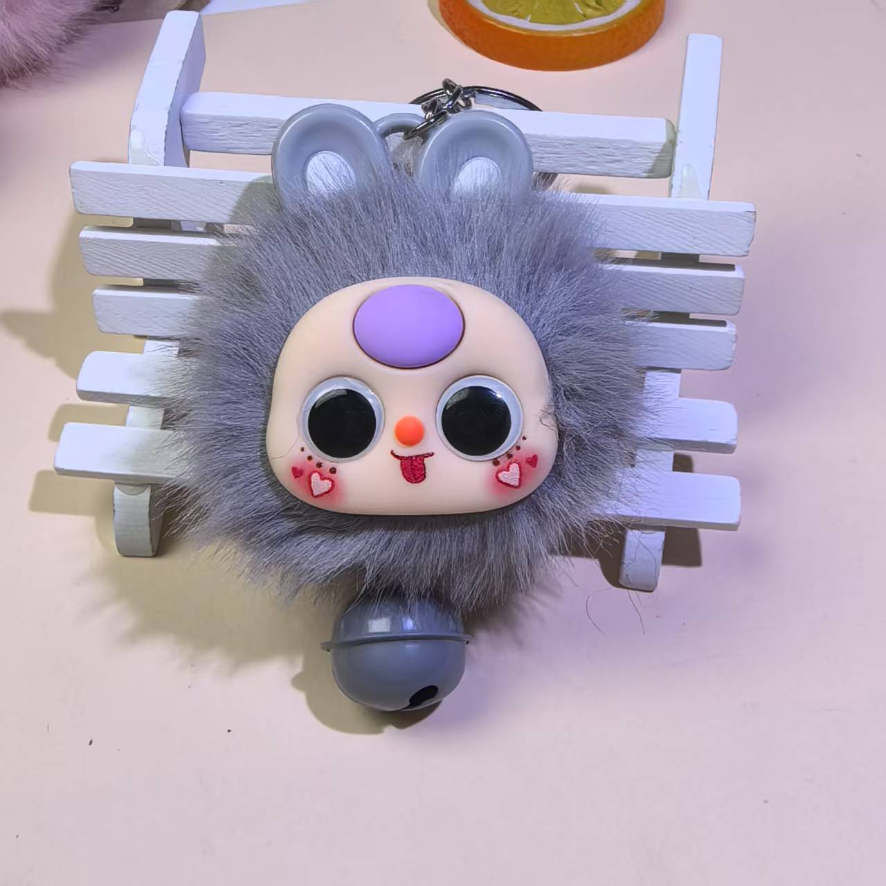 Wholesale Cute cartoon plush keychain