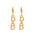 Wholesale  Letter Earrings Personality Elegant Earrings