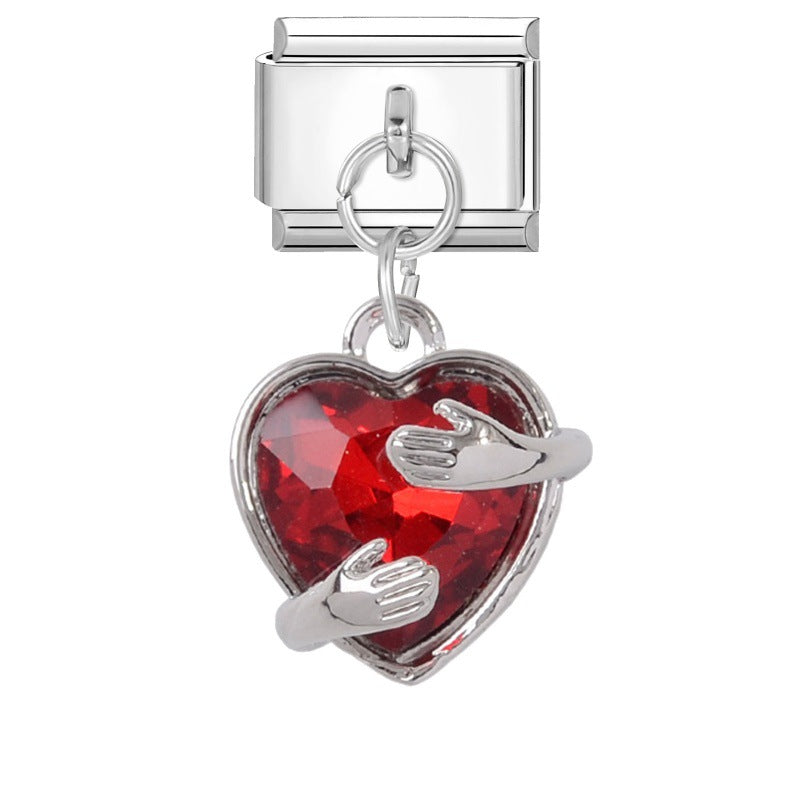 Wholesale Italian Charm Bracelet 9mm DIY Versatile Creative  Stainless Steel Composable Bracelet