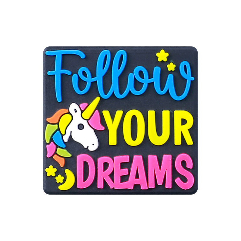 Wholesale 20pcs Dream Catcher Unicorn Silicone Beads Focal Beads DIY Beading Accessories ACC-BDS-RongFa003