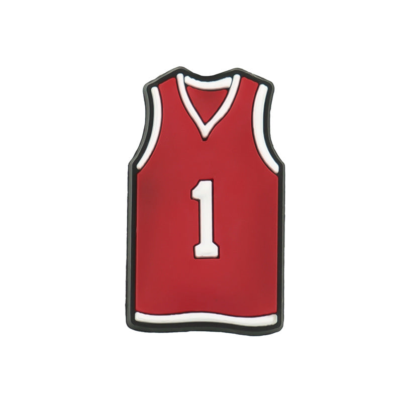 Wholesale Random 100pcs Sports Series Shoes Accessories Shoes Charms