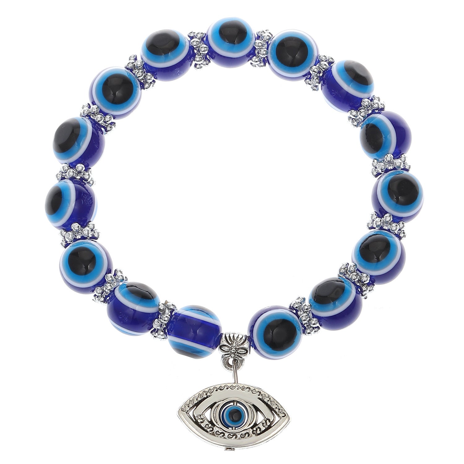 Wholesale Turquoise Evil Eye Cross Bracelet