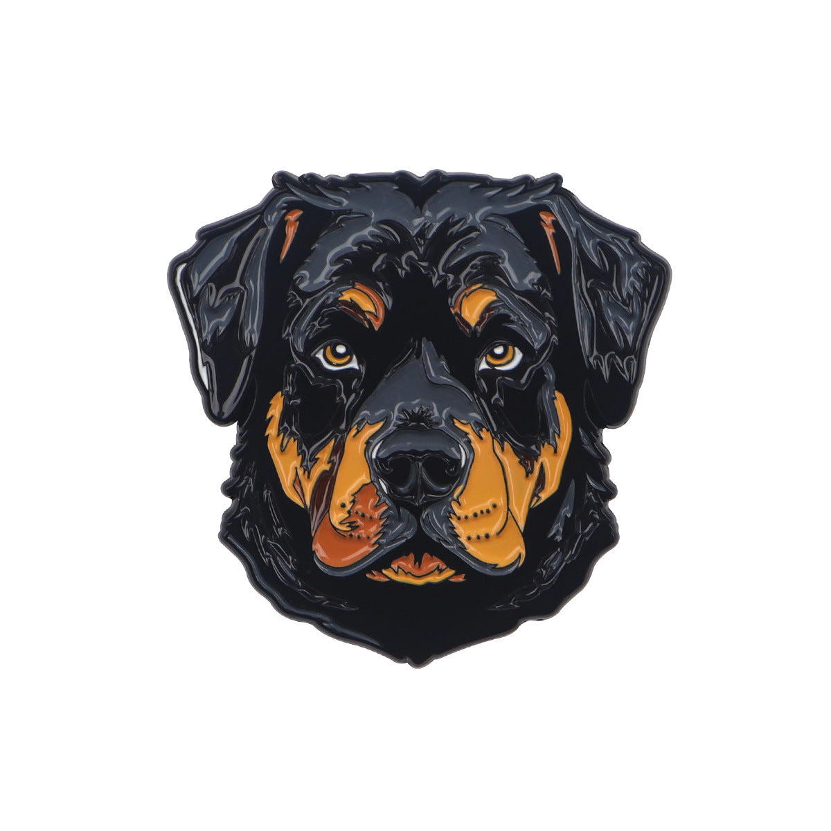 Wholesale 5pcs Alloy cartoon pet dog brooch