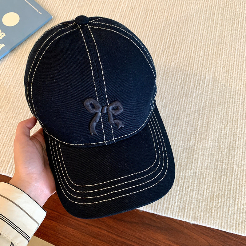 Wholesale Bow Embroidered Baseball Cap ACC-HT-Yizhan001
