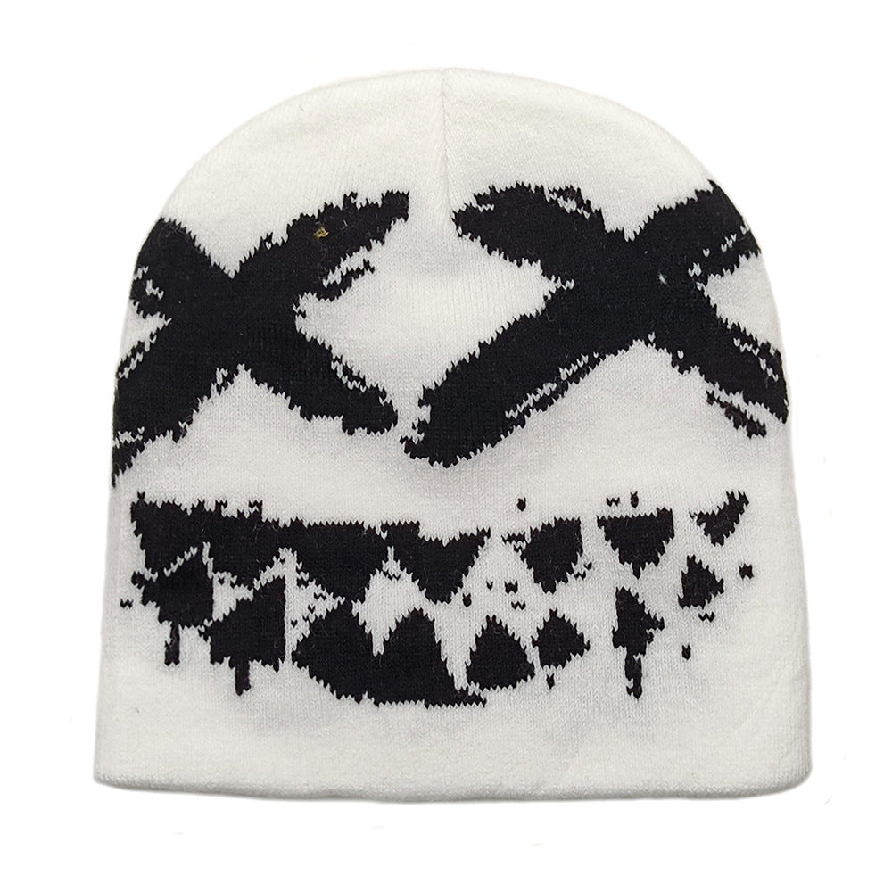 Wholesale Adult Finger Teeth Funny Woolen Knitted Hat