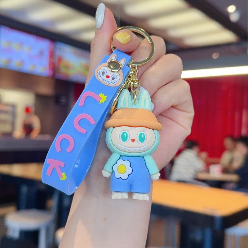 Wholesale Cute cartoon silicone keychain