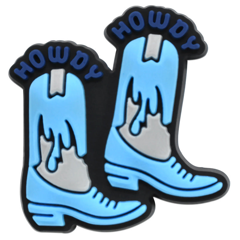 Wholesale 100pcs Random Pink Denim Shoes Accessories Shoes Charms