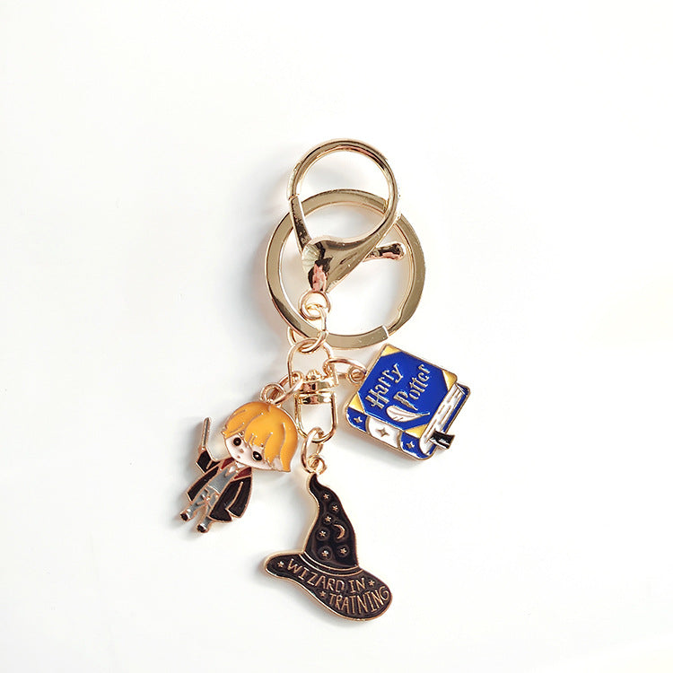 Wholesale Cartoon Cute Alloy Keychain ACC-KC-QiChen001