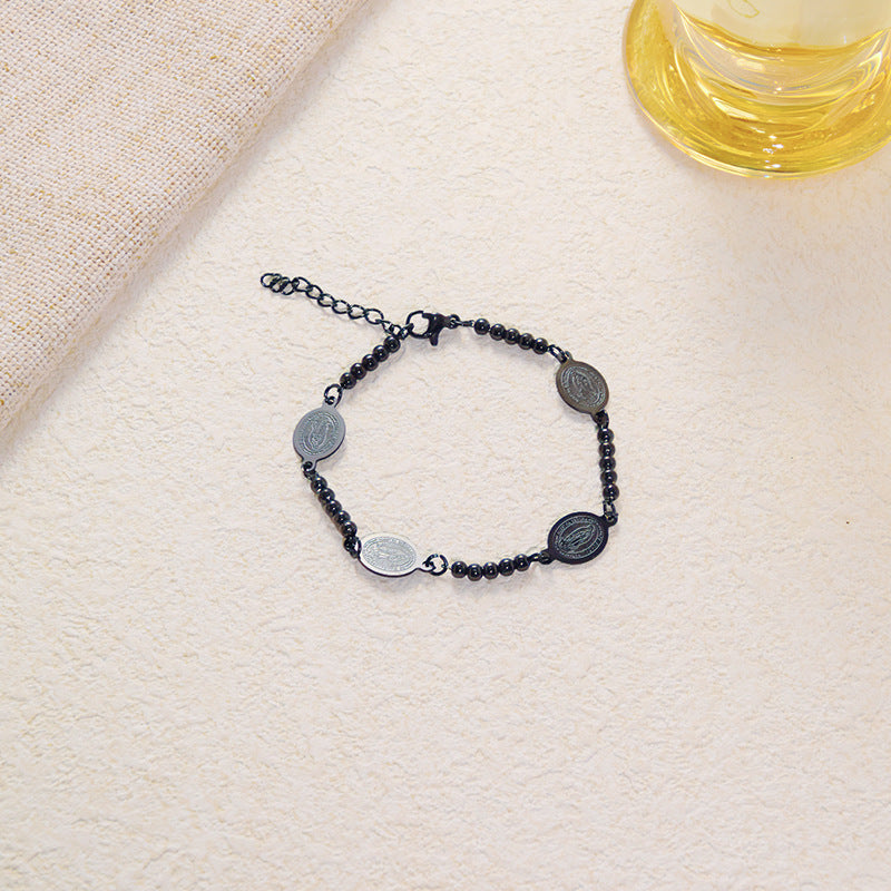 Wholesale 3mm Stainless Steel Bead Bracelet